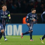 Goals from Thiago Silva and Ezequiel Lavezzi ensured Paris St Germain finished their Champions League Group A campaign in top spot