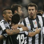 Juventus clinched top spot in Group E with a 1-0 win over Shakhtar Donetsk in their Champions League clash at the Donbass Arena