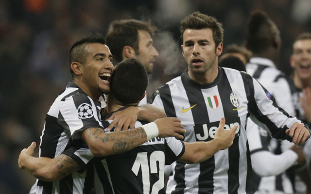  Juventus clinched top spot in Group E with a 1-0 win over Shakhtar Donetsk in their Champions League clash at the Donbass Arena