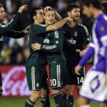 Real Madrid twice came from behind to emerge 3-2 winners over an impressive Valladolid side at the Zorilla stadium on Saturday evening