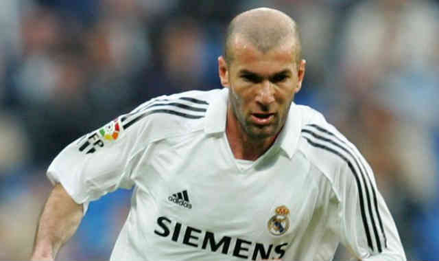 Zinedine Zidane showed class when once came on the pitch to play