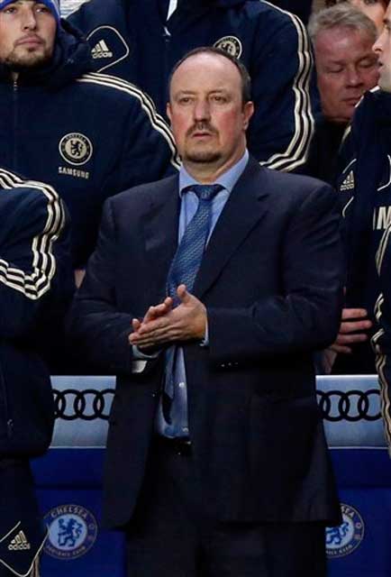 Rafael Benitez Already under pressure at Chelsea