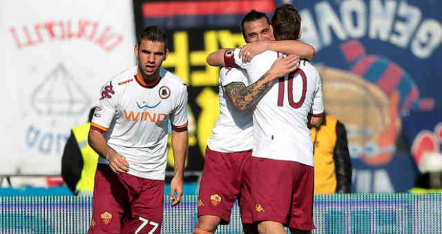 AS Roma still managed to get their draw