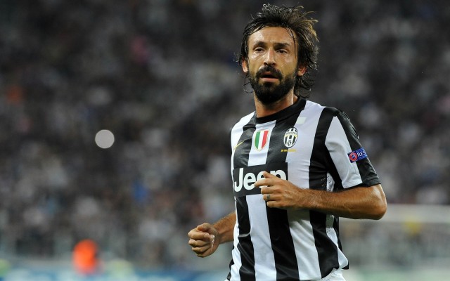 Andrea Pirlo,  (born 19 May 1979), is an Italian World Cup-winning footballer who plays for Serie A club Juventus and for the Italian national team.