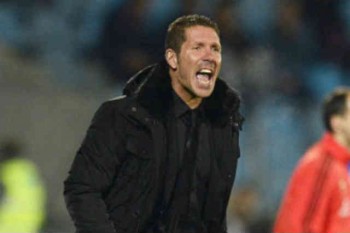 Atletico Madrid manager frustrated with the lose of his team