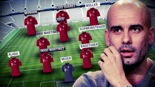 Bayern Munich put 278 million at Guardiola's disposal to bring new players, this is how the team could look like