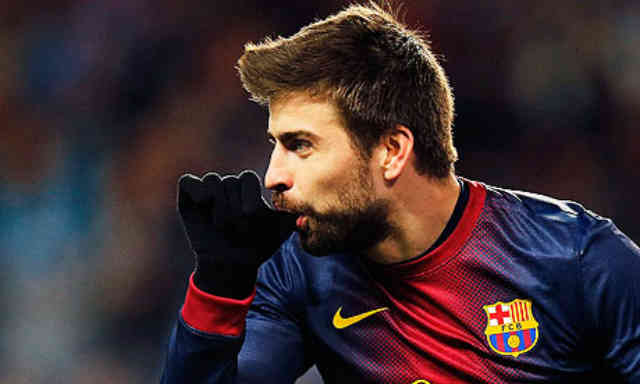 Gerard Pique dedicate his goal for his new baby and now Barcelona off to the Semi- Final