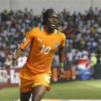 Gervinho gets the finishing goal with Ivory Coast and bringing victory in the last two minutes