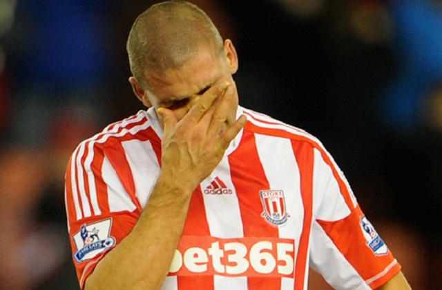 Jonathan Walters endured one of the worst imaginable days – scoring two own goals and missing a penalty as Stoke lost their unbeaten home record in a 4-0 thrashing by Chelsea.