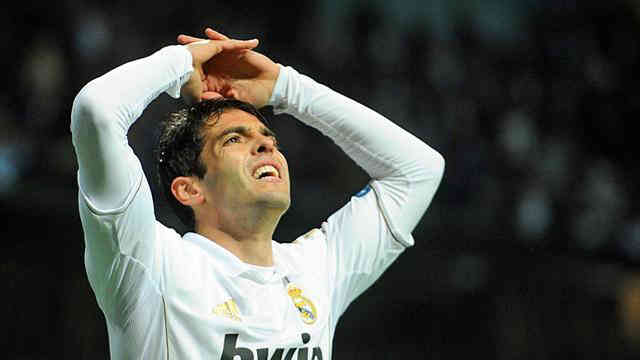 Kaka shocked by getting his red card and Real Madrid failing to dominate the match