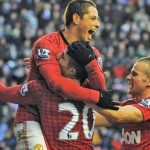 Wigan Athletic 0 : 4 Manchester United Highlights