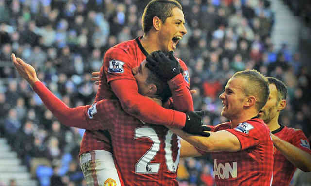 Manchester United win with a comfortable win against Wigan and showing signs that they could take back the title