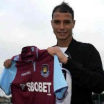 Marouane Chamakh is fired up for his team West Ham