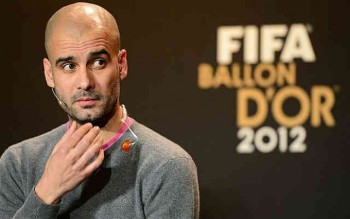 Pep Guardiola announced that he could be coming back to Europe to coach again at the Ballon d'Or 2012