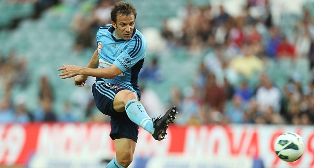 Sydney FC 7-1 Wellington Phoenix- 38 years old Del Piero scores 4 goals