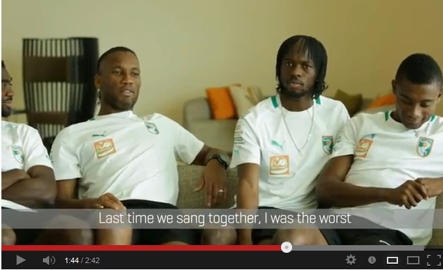 The Nature Of The Ivory Coast Team- Funny Video
