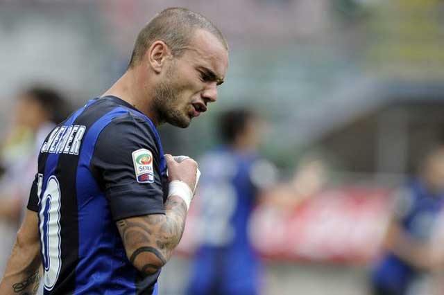 Wesley Sneijder was one of the top players in Europe just a year ago