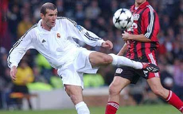 Zinedine Zidane's match winning volley in the 2002 Champions League Final was the perfect harmony of function and grace