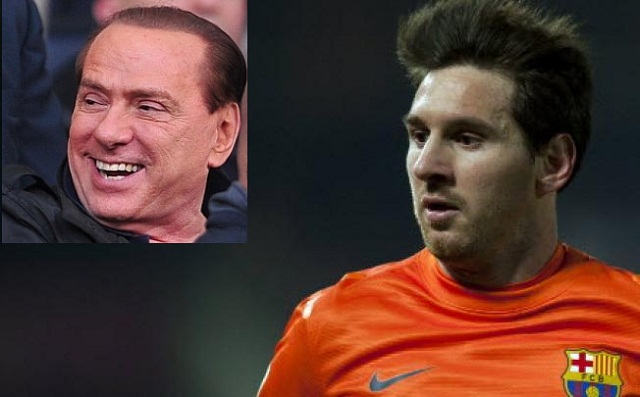 AC Milan president Silvio Berlusconi believes that Barcelona star Lionel Messi should be man-marked in their Champions League upcoming game.