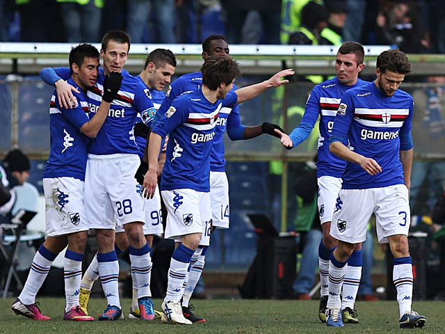 Aurelio Andreazzoli's first game in charge of Roma ends in a 3-1 loss as Sampdoria beat the Giallorossi.
