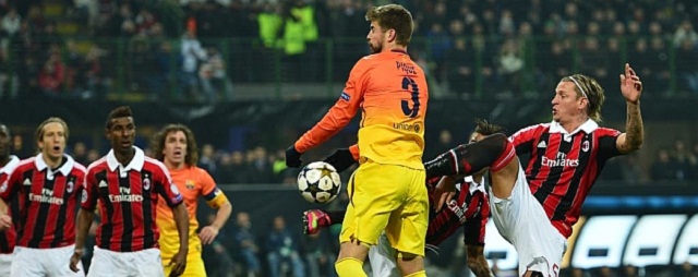 Is Barcelona overrated? Piqué, the centre-back admitted that 'it's a very bad result. When Milan scored their first goal we lost focus'.