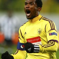 Cameroonian striker Samuel Eto’o was crucial on Thursday during Anzhi Makhachkala’s victory over Hanover in the round of 32 of the Europa League.