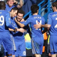 Chelsea scored four times in the last half an hour to ease past League One Brentford.