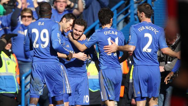  Chelsea scored four times in the last half an hour to ease past League One Brentford.