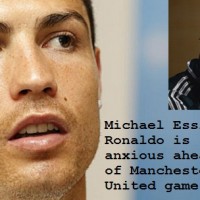 Michael Essien: Ronaldo is anxious ahead of Manchester United game