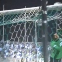 Elton sick goal -Al-Fateh- vs Al-Ahli - a missile in the top corner of the goal- the goalkeeper couldn't do anything