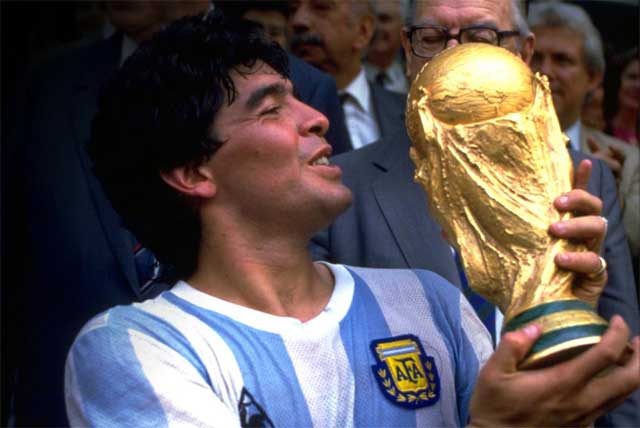 Maradona won the World Cup single handedly