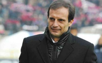 Massimiliano Allegri is proud of Mario Balotelli for not reacting to the chants