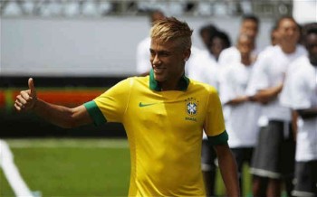 Neymar will be playing against England tonight and is focused to show the world his skills