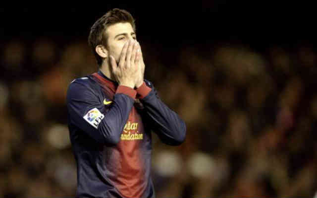 Pique in shock with the play of his team as they draw with Valencia