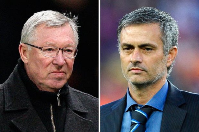 Real Madrid coach Jose Mourinho shrugged off any talks of him replacing Alex Ferguson as Manchester United's next manager.