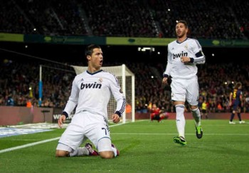 Ronaldo scores in the Nou Camp and means he is ready for Tuesday Champions League match against Manchester United