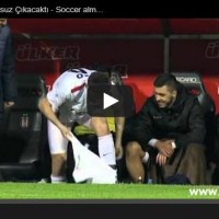 Saturday night, in Turkey, during the meeting between Besiktas and Gaziantepspor, which resulted in a 1-1 draw, Ivan Kecojevic forgot to put on his shorts when he entered the pitch-