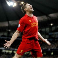 Steven Gerrard scored his amazing classic goal against Manchester City