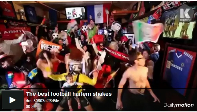 The best football Harlem Shakes on the web.