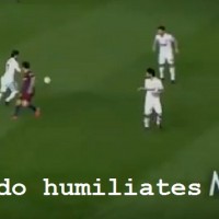 Watch Cristiano Ronaldo humiliating great players like Piqué, Nesta, Ashley Cole, Gattuso, Puyol, Kaka and even Lionel Messi