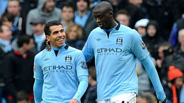 Yaya Toure and Carlos Tevez brings City to their feet again