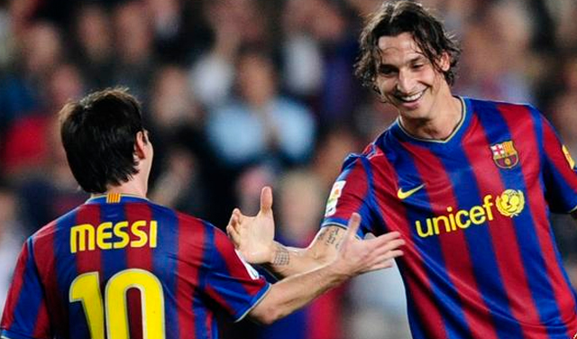 Zlatan Ibrahimovic has admitted that Lionel Messi is the best player in world football as he prepares to face his former Barcelona team-mate when Sweden take on Argentina on Wednesday.