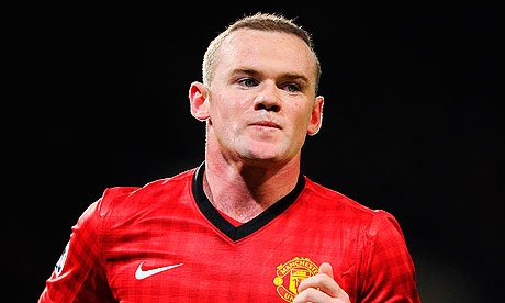 Manchester United's Wayne Rooney leads the league leaders.