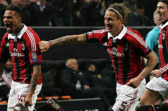 AC Milan with the advantage against Barcelona still know that they are not safe yet