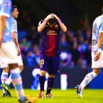 Celta Vigo managed to keep up with Barca by resulting in a draw