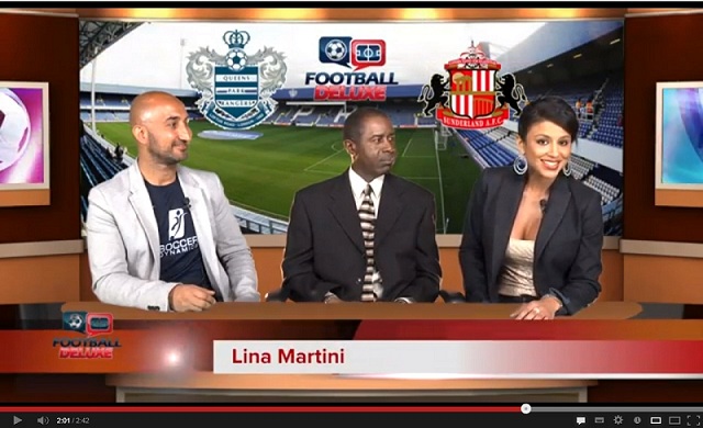 Football Deluxe talking Point-This week our hosts are Lina Martini, Ali Sadjady and Roderick Scott for a QPR Vs Sunderland prediction