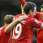 Liverpool came from 2-1 down to beat Tottenham Hotspur 3-2 thanks to a late Steven Gerrard penalty.