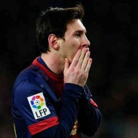 Messi in shock of losing their match against Real Madrid