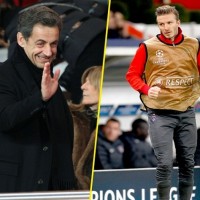 Nicolas Sarkozy invites David Beckham for dinner