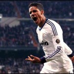 Real Madrid Pepe admires Raphael Varane